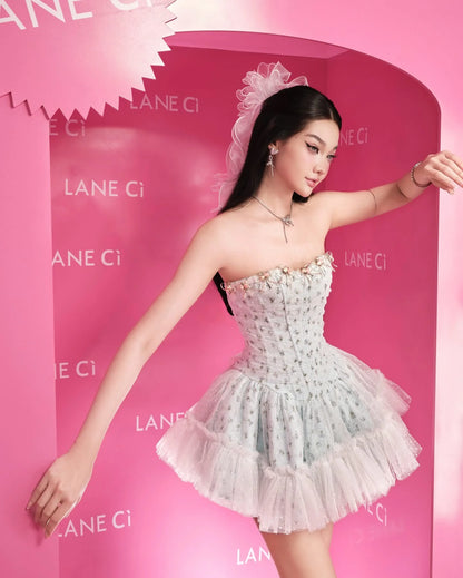 [品牌授权] LANE Cì Moudy Dress (Blue)