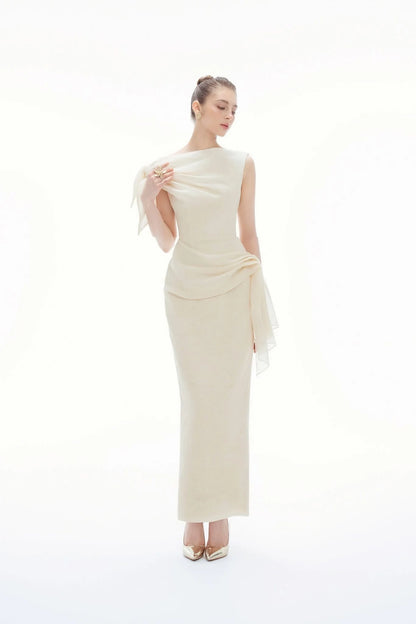 BYDENIO Eleanor Backless Fishtail MaxiDress