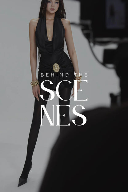 [品牌授权] MAEL FEMME [Best Seller] Nancy Dress - Black