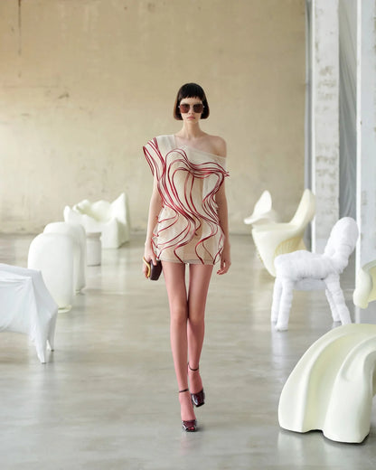 [品牌授权]MUST HAVE One-shoulder Mini Dress