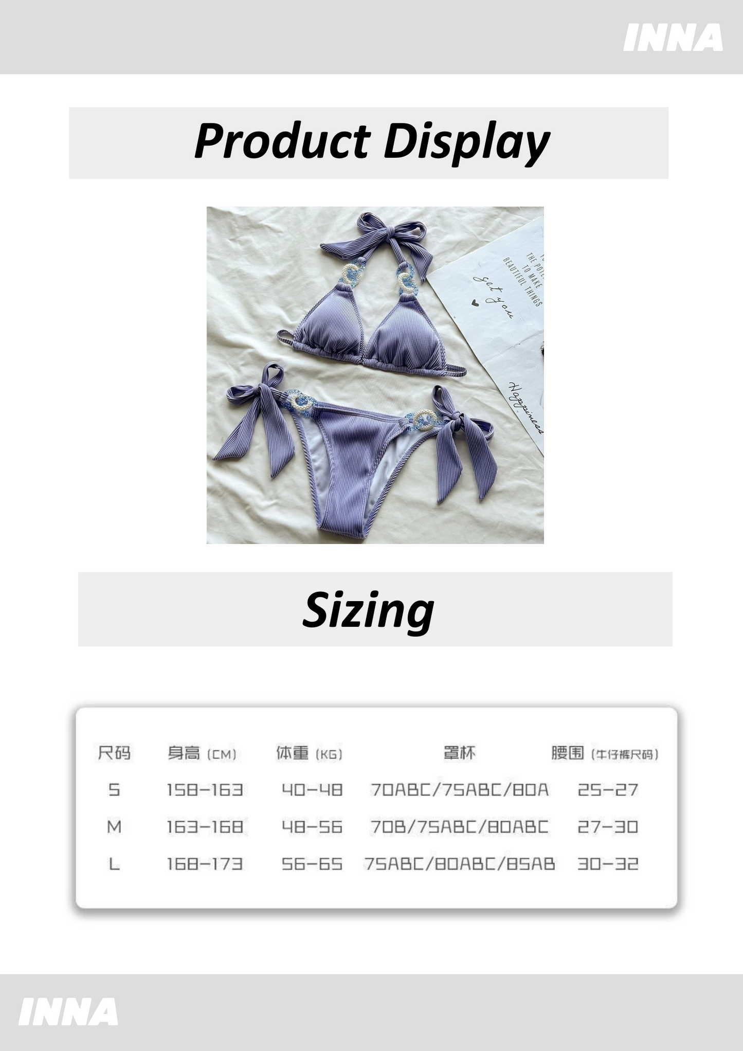 Summer Bubble Dream - Lavender Luxe Bikini