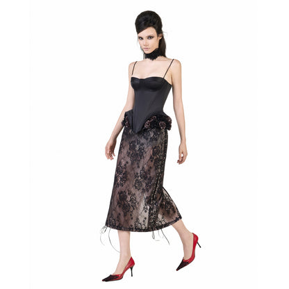FFSD DARLING CORSET (BLACK) & KAISA SKIRT (BLACK) product image