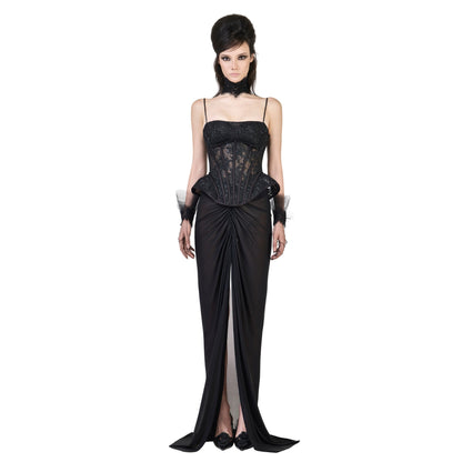 FFSD NANKA CORSET (BLACK) & SHADOW SKIRT (BLACK) product image