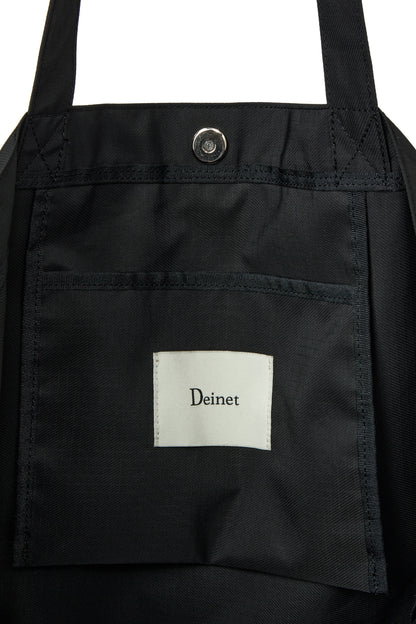 POINT LOGO SHOULDER BIG BAG IN BLACK — image 10