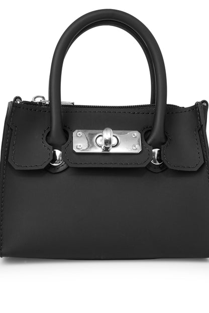 JELLY CHAIN MINI BAG IN BLACK — image 11