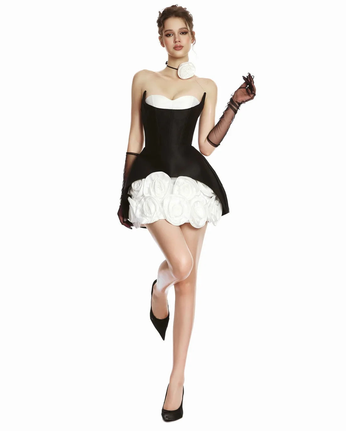 Moulinrose Karen Black Dress