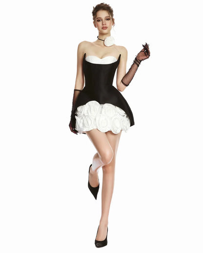 Moulinrose Karen Black Dress