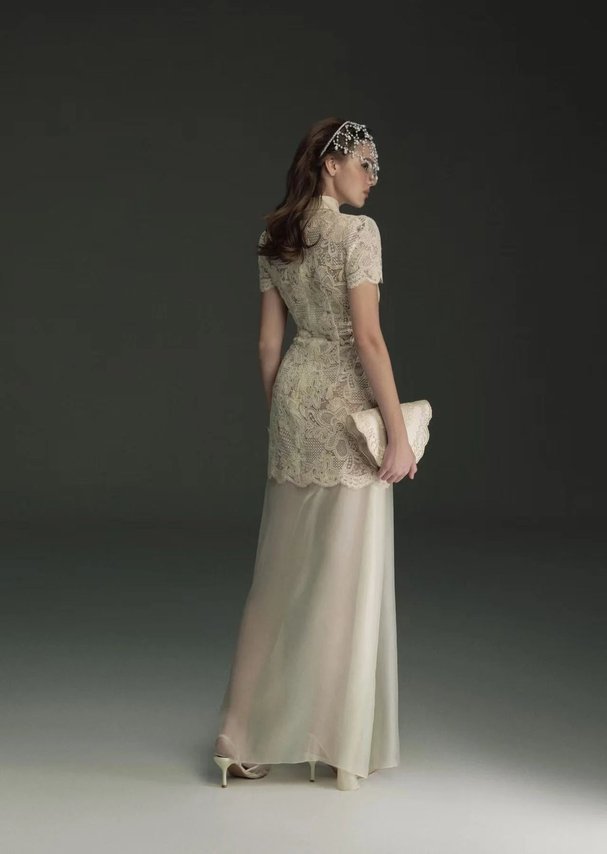 Oia Lacey Set Dress