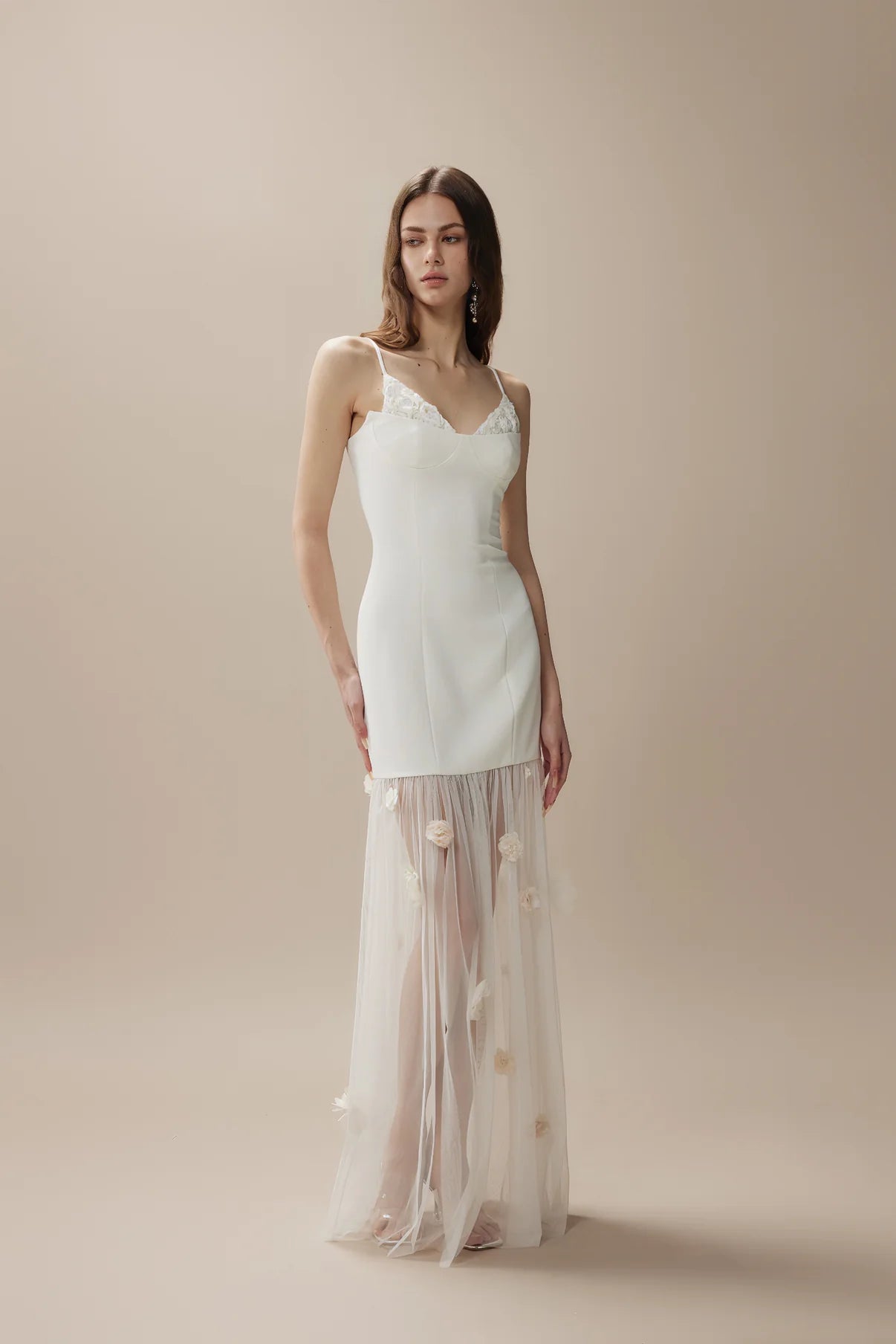 FA SOGNO White Maxi Dress