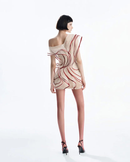 [品牌授权]MUST HAVE One-shoulder Mini Dress