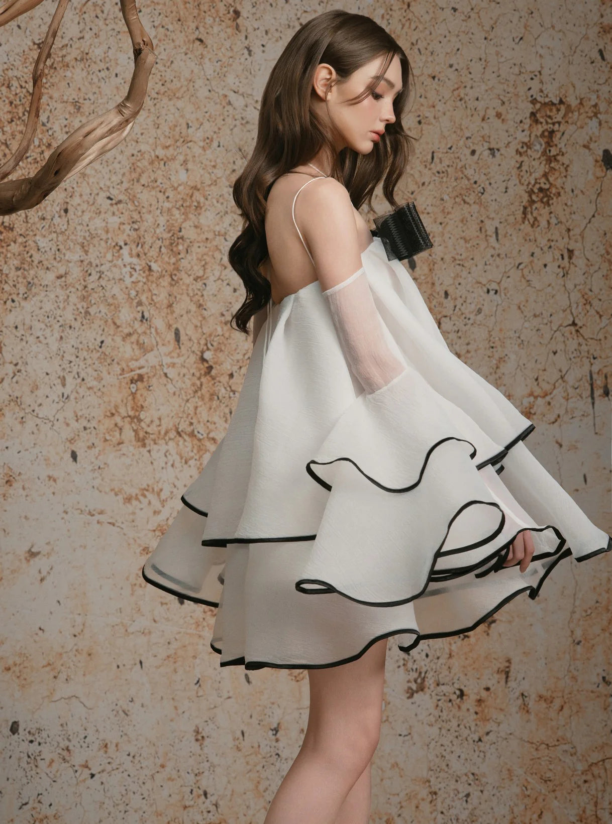 Delicate Alina Dress Regular price - WHITE