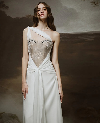 [品牌授权] LINH PHUNG White Venusa Maxi Dress
