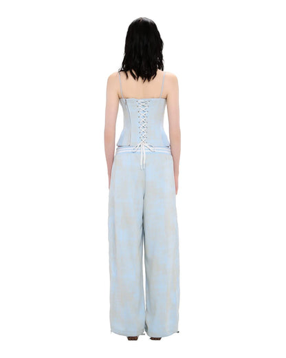 [品牌授权] LSOUL Blue Jaby Top & Pants