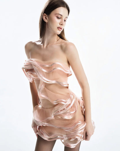 [品牌授权]MUST HAVE Strapeless Mini Dress
