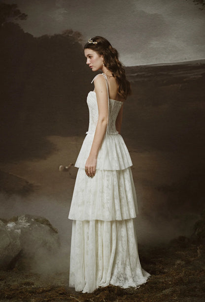 [品牌授权] LINH PHUNG White Hestia Maxi Dress