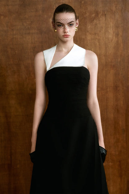CICI NOIREL Halterneck Midi Dress