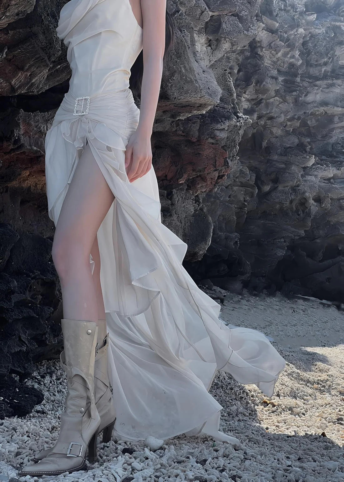 [品牌授权] ONONMADE [Best Seller] Calla Lily Midi Dress
