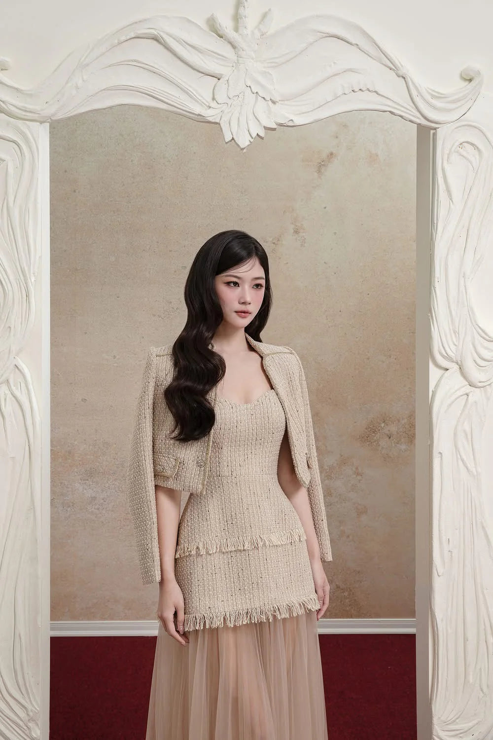 Delicate ROXI JACKET & ROXI DRESS （SET）