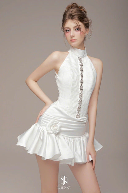 [品牌授权] BY JENNY WHITE ANNETTE MINI DRESS