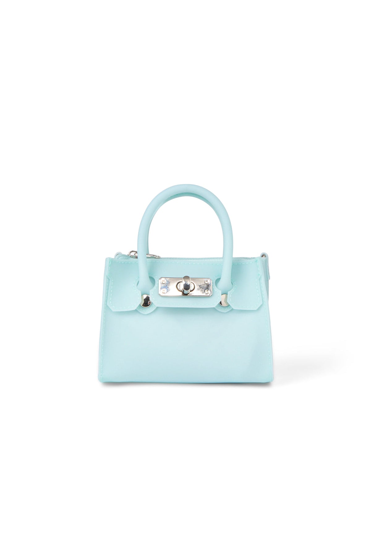 JELLY CHAIN MINI BAG IN ICE BLUE — image 9