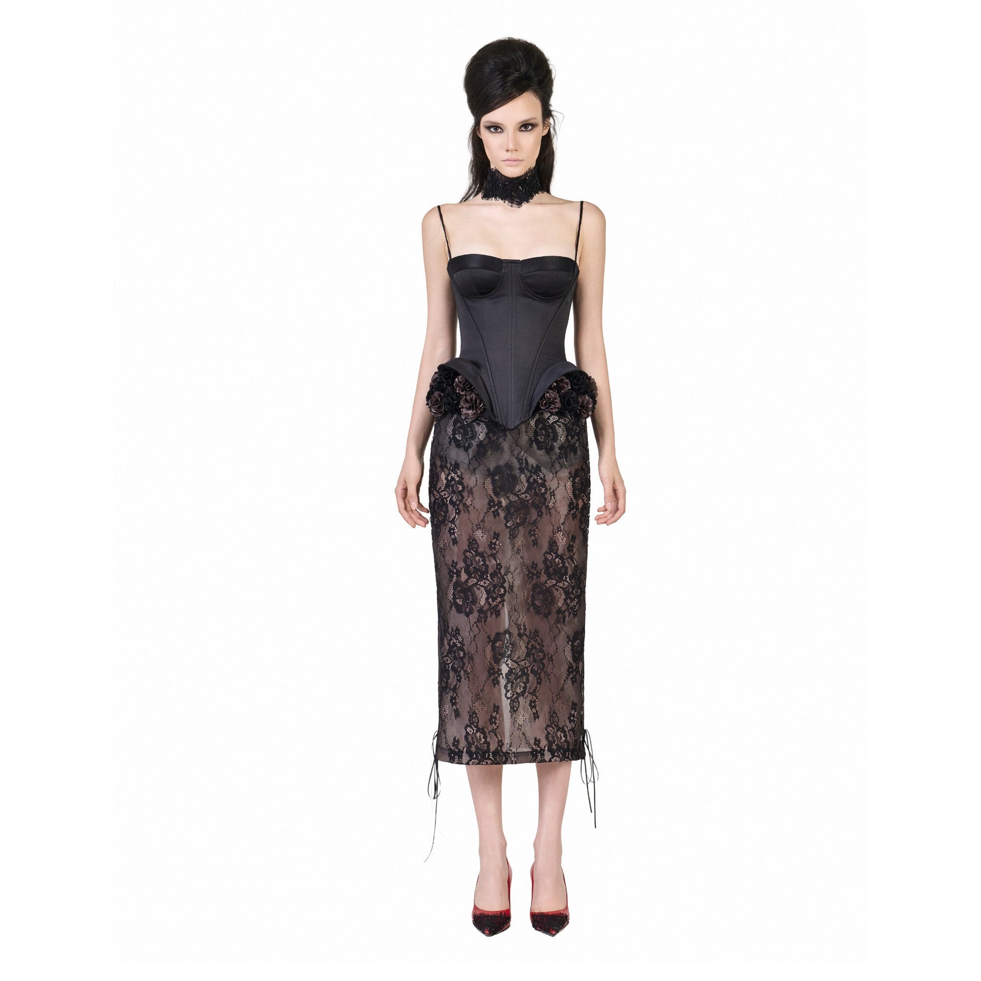 FFSD DARLING CORSET (BLACK) & KAISA SKIRT (BLACK) product image