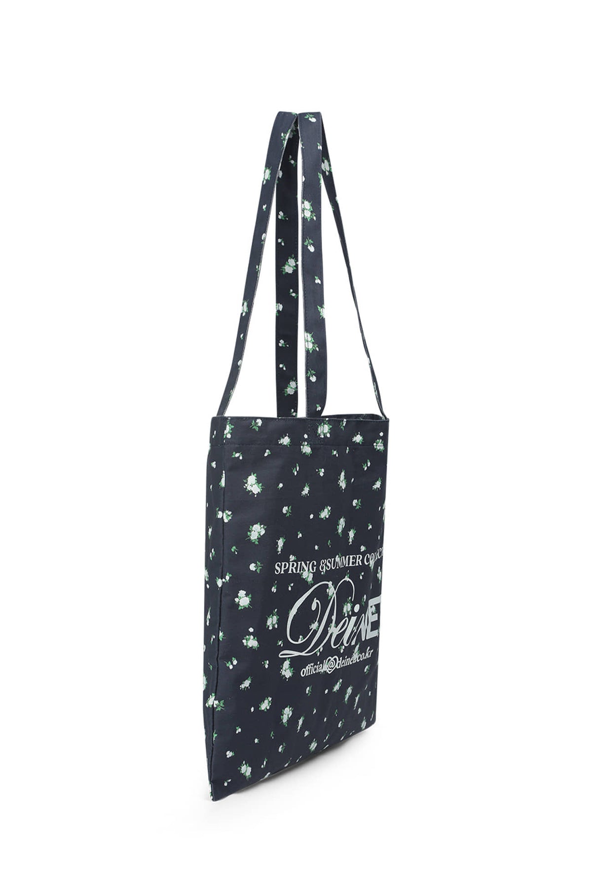 FLOWER SHOULDER BAG IN NAVY — image 3