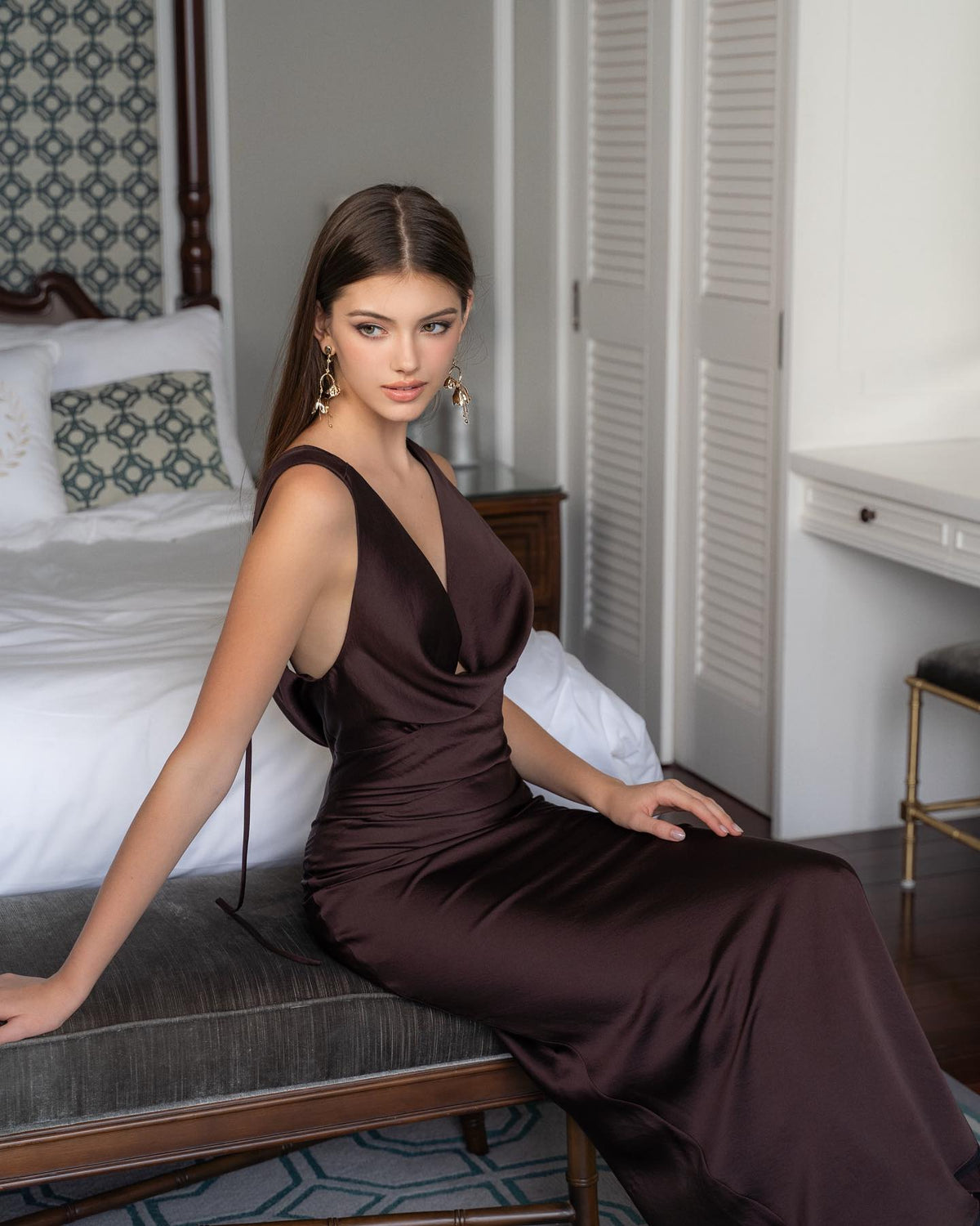 Kisserine MARGARET SILK DRESS – Kisserine designer fashion