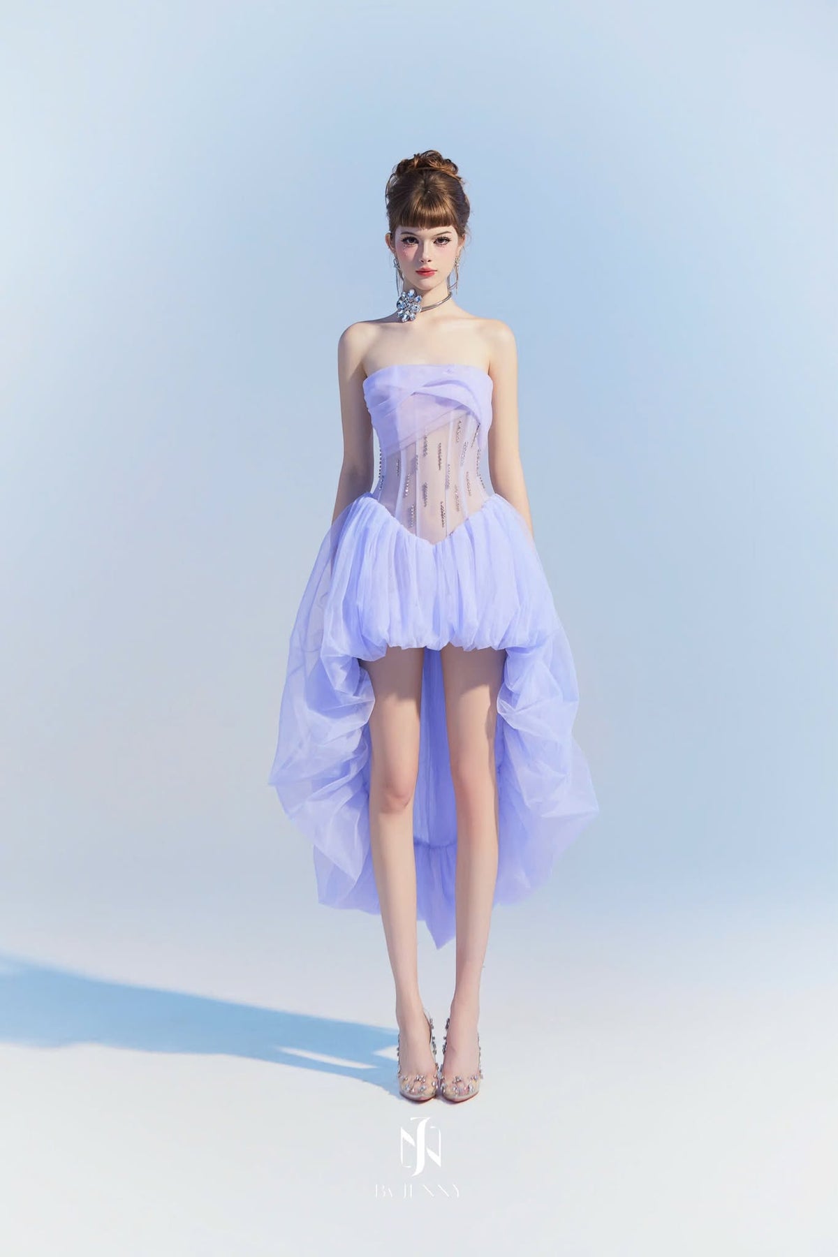 By JENNY Violet Dress — By JENNY