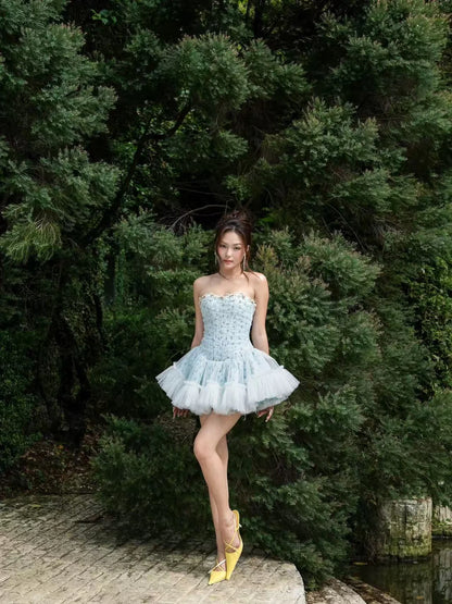 LANE Cì Moudy Dress (Blue)