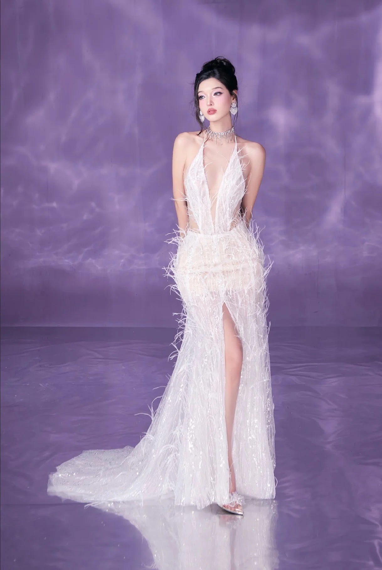 [品牌授权]By Jenny White Ami Maxi Dress