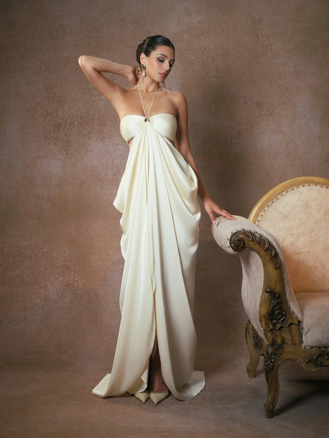 KISSERINE ISABELLA SILK DRESS
