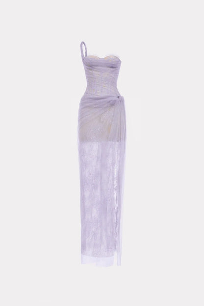 [品牌授权] MONTSAND Purple Mara Maxi Dress