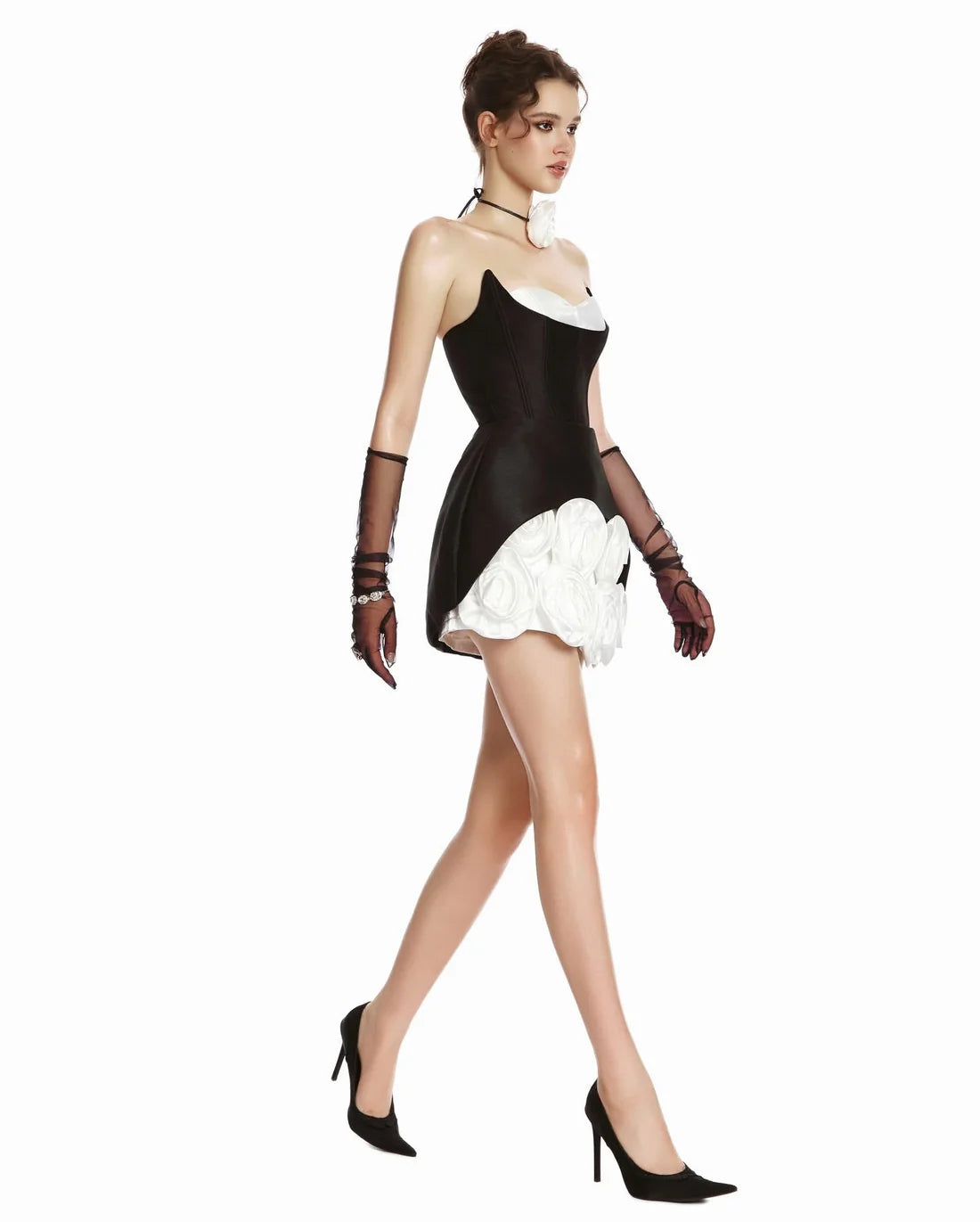 Moulinrose Karen Black Dress