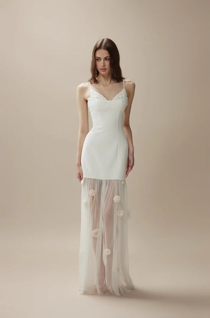 FA SOGNO White Maxi Dress