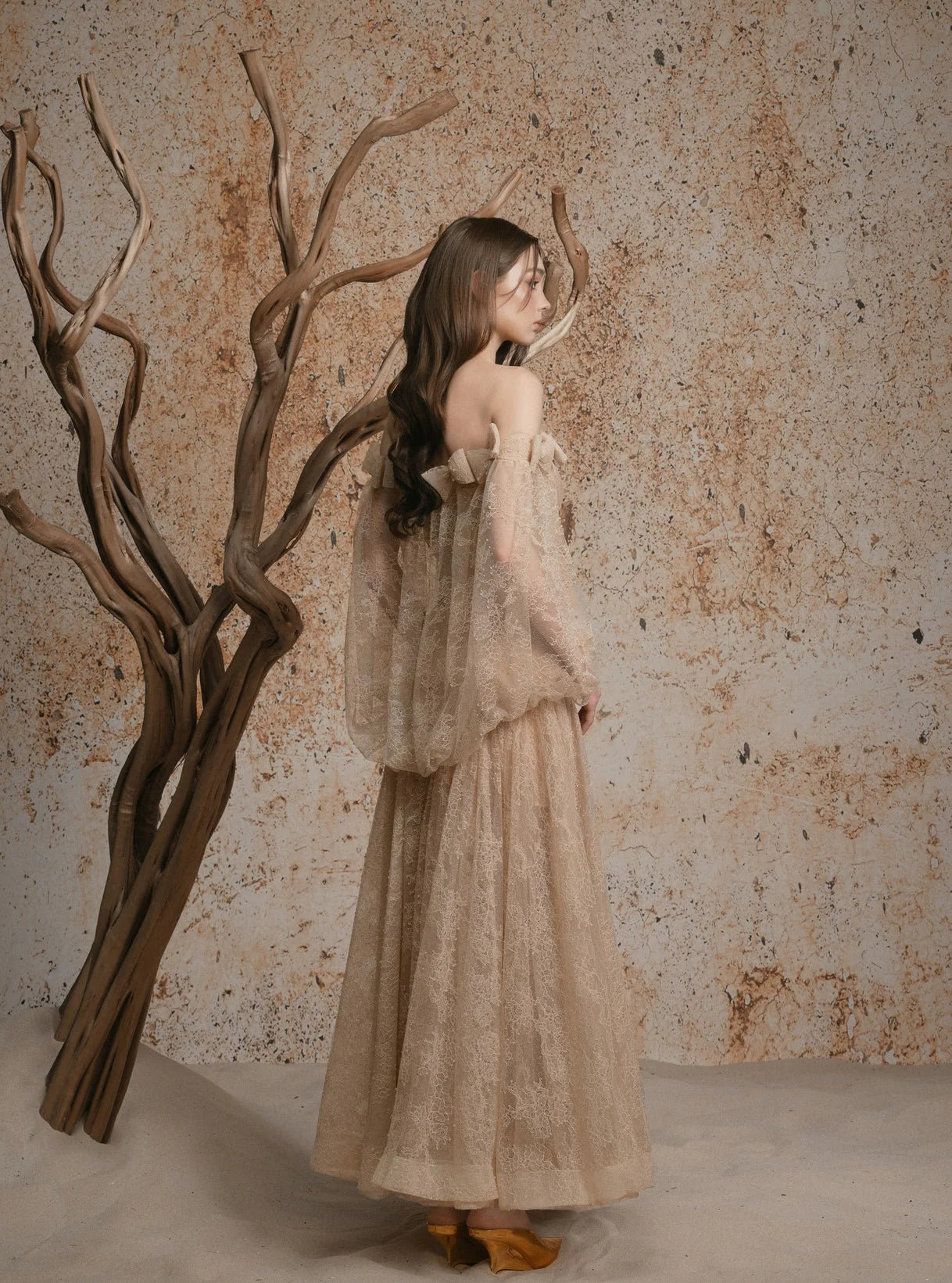 Delicate Mila Dress - NUDE