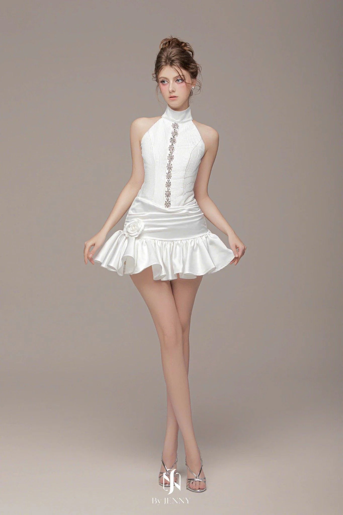 [品牌授权] BY JENNY WHITE ANNETTE MINI DRESS