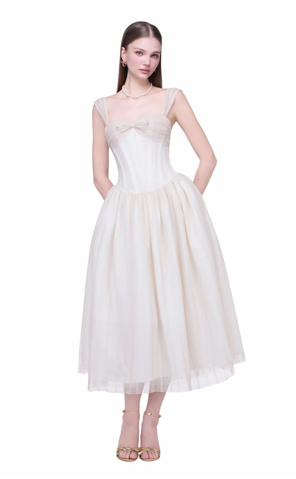 Jubin HARRIET DRESS-Yellow