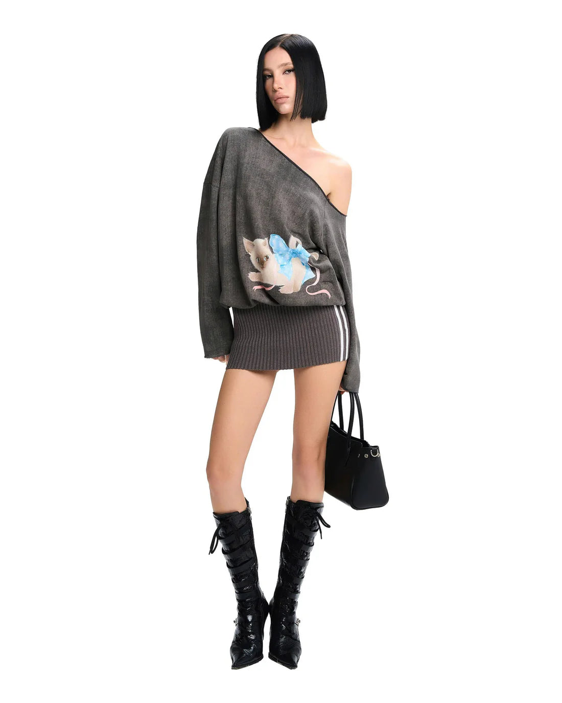 LSOUL LING DRESS (GREY)