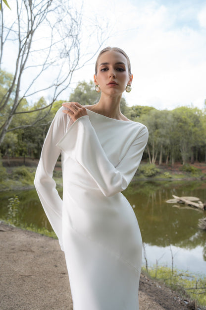 KISSERINE LILY SILK DRESS(4color) – Kisserine designer fashion