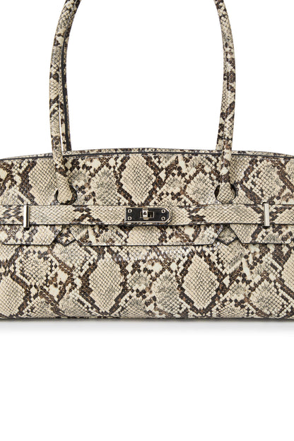 ANIMAL TWO-WAY BAG IN BEIGE — image 7