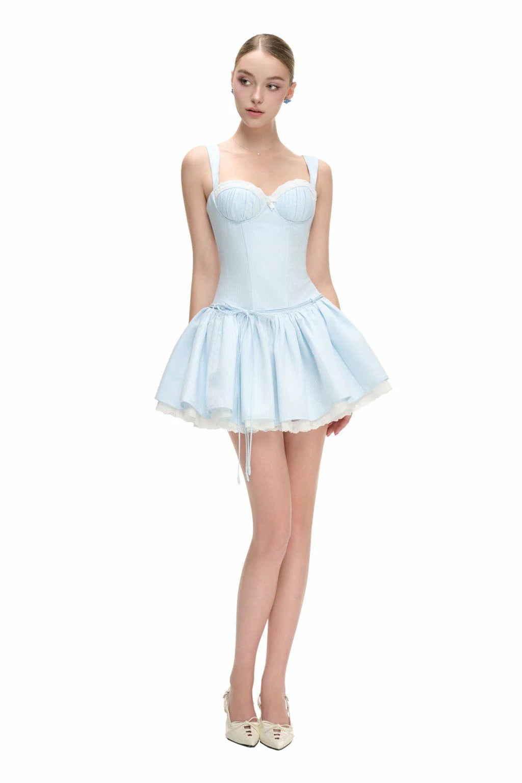 [品牌授权] Jubin FAUNA DRESS (BLUE)