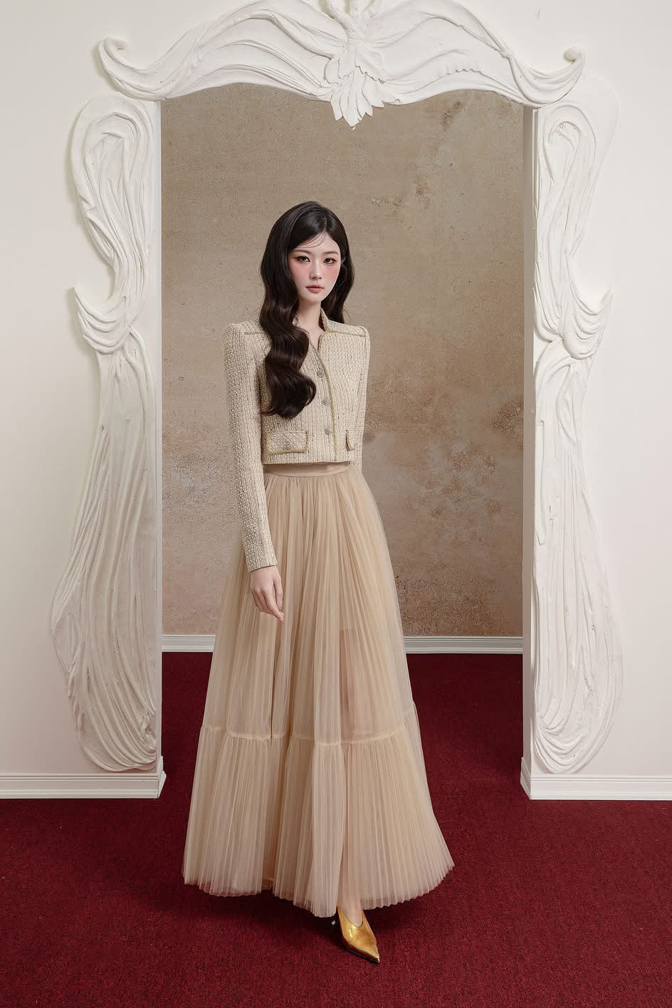 Delicate ROXI JACKET & ROXI DRESS （SET）