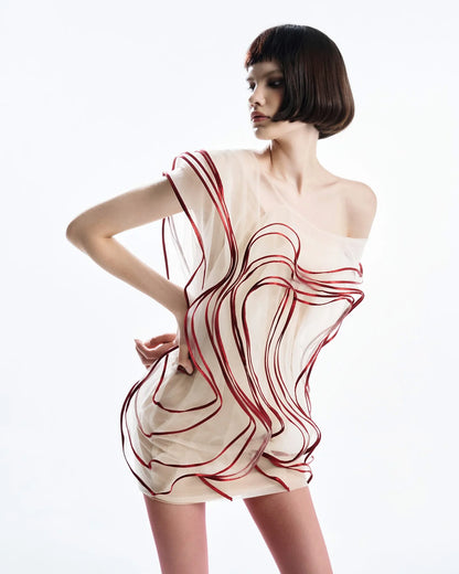 [品牌授权]MUST HAVE One-shoulder Mini Dress