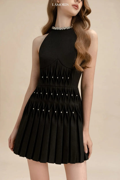 LAMORIS Smocking Stone Dress