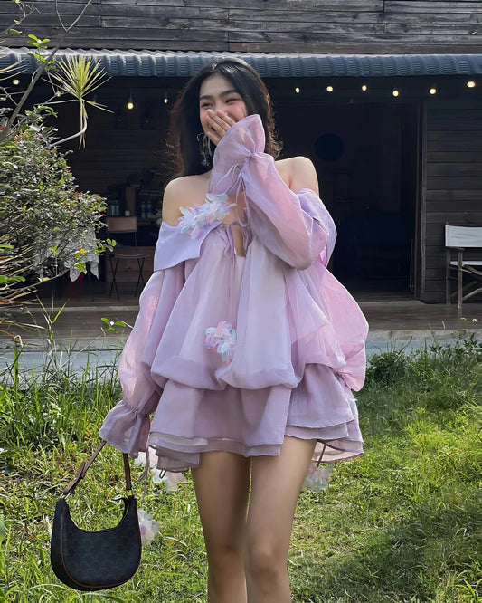 [品牌授权] ONONMADE [Best Seller] Lace Mini Dress