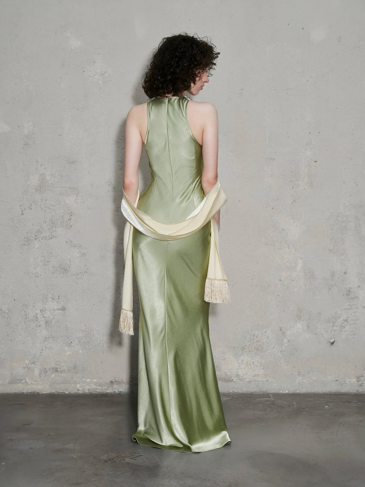 OIA Cinnabar Dress – Sage Green