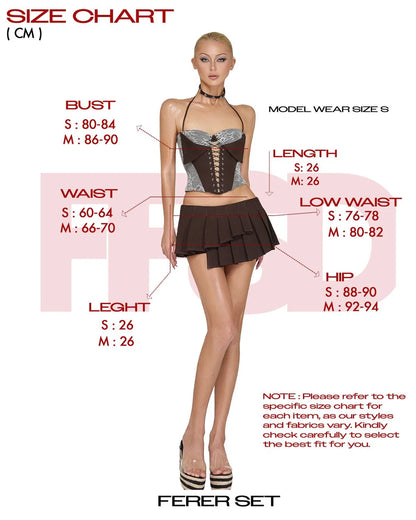 FFSD Firer Top & Firer Skirt Set