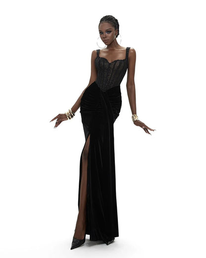 [品牌授权] MAEL FEMME Black Sequin Mini Dress