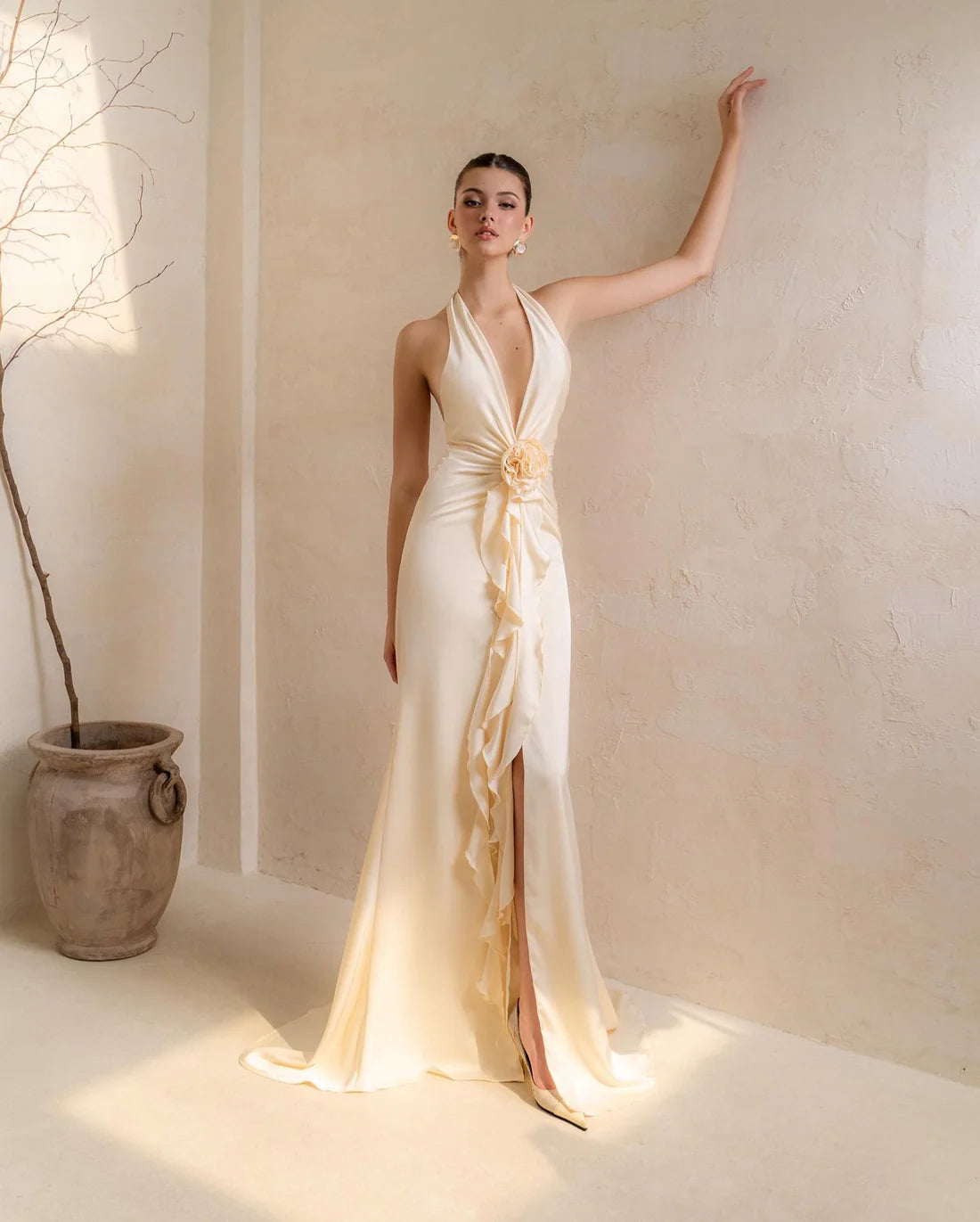 [品牌授权] Kisserine BELLATRIX SILK DRESS(2color)