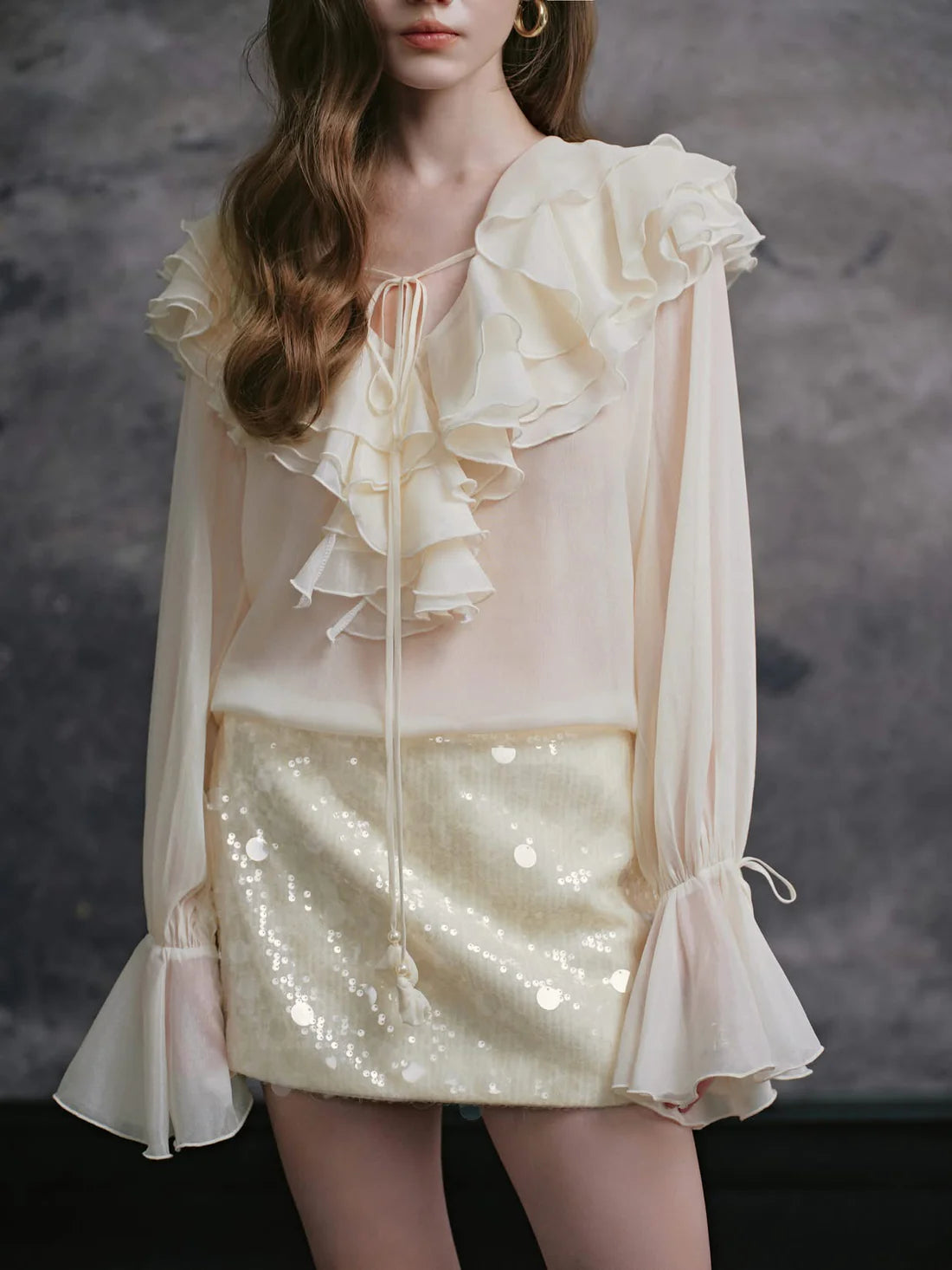 Delicate KENNA TOP & KENNA SKIRT （SET）